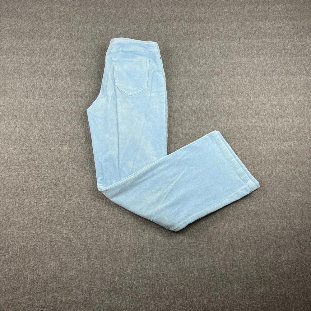 Duck Head Blue Womens Velvet Flare Pants Sz‎ 6